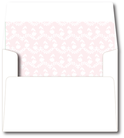 Floral Pink Stationery Set