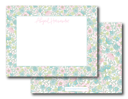 Flowers Stationery Set