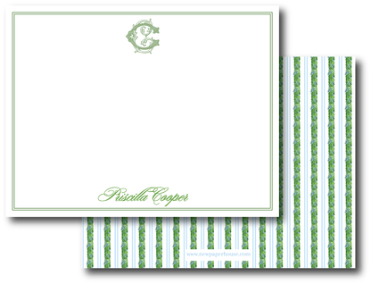 Green Vines Stationery Set