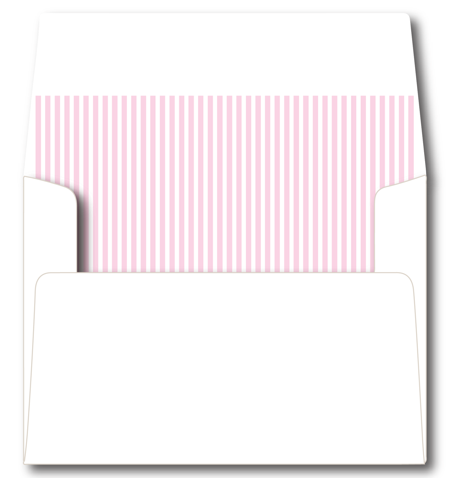 Stripe Pink Stationery Set