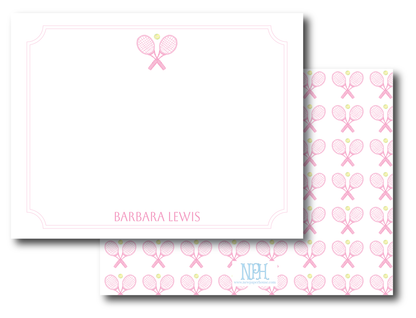 Tennis Pink Stationery Set