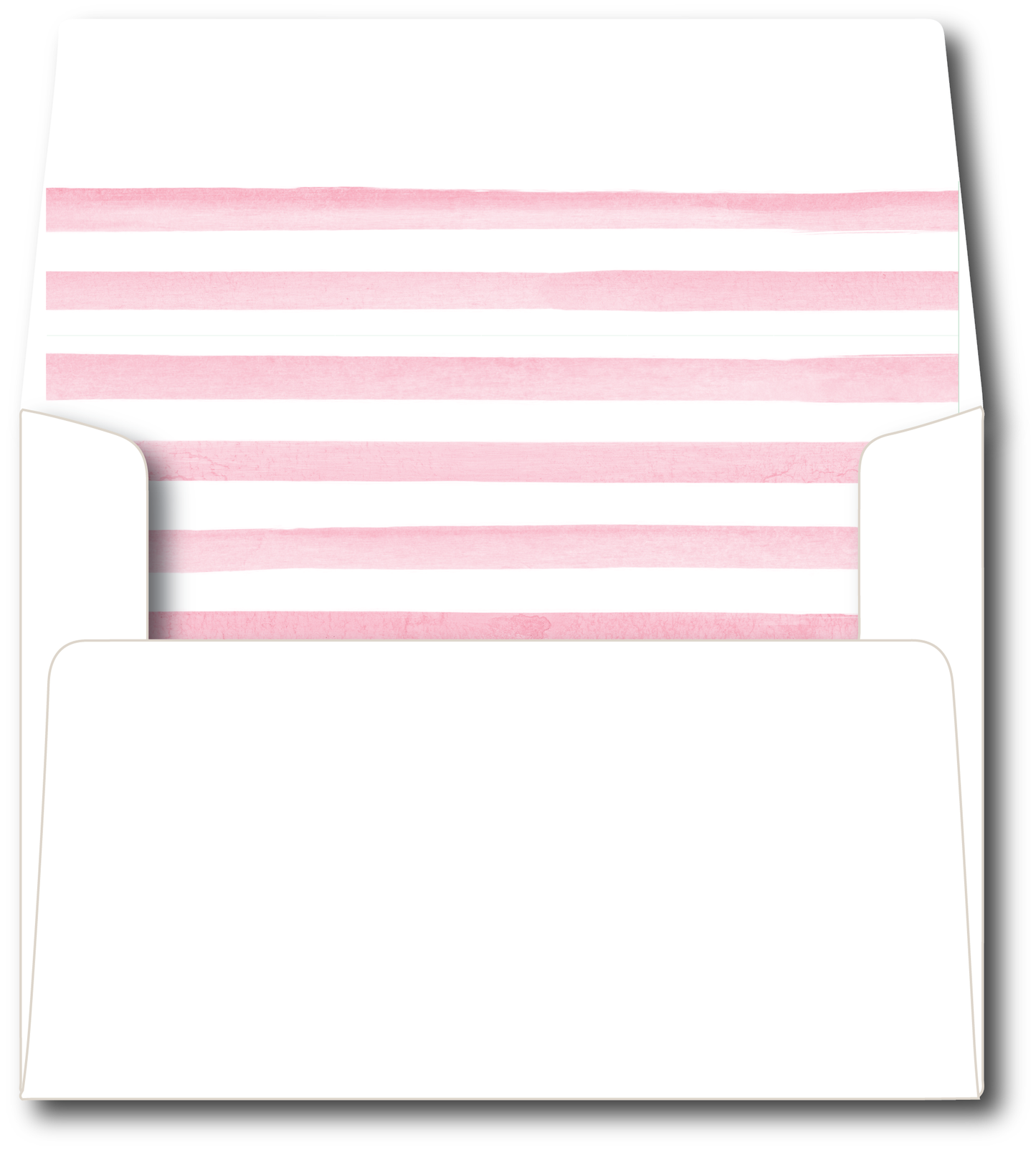 Modern Stripe Pink Stationery Set